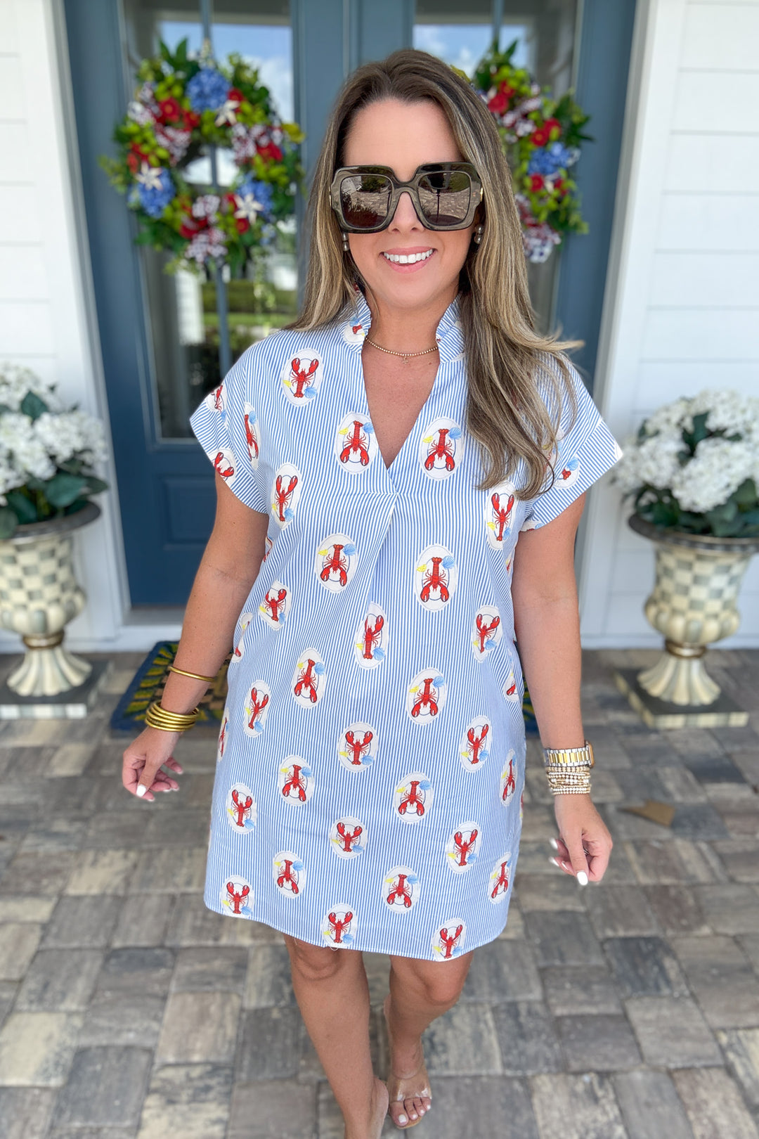THML: Lobster Bay Shift Dress