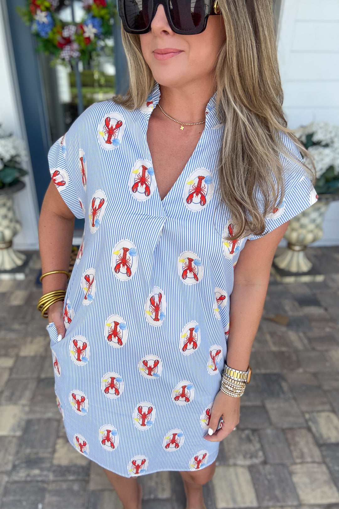 THML: Lobster Bay Shift Dress