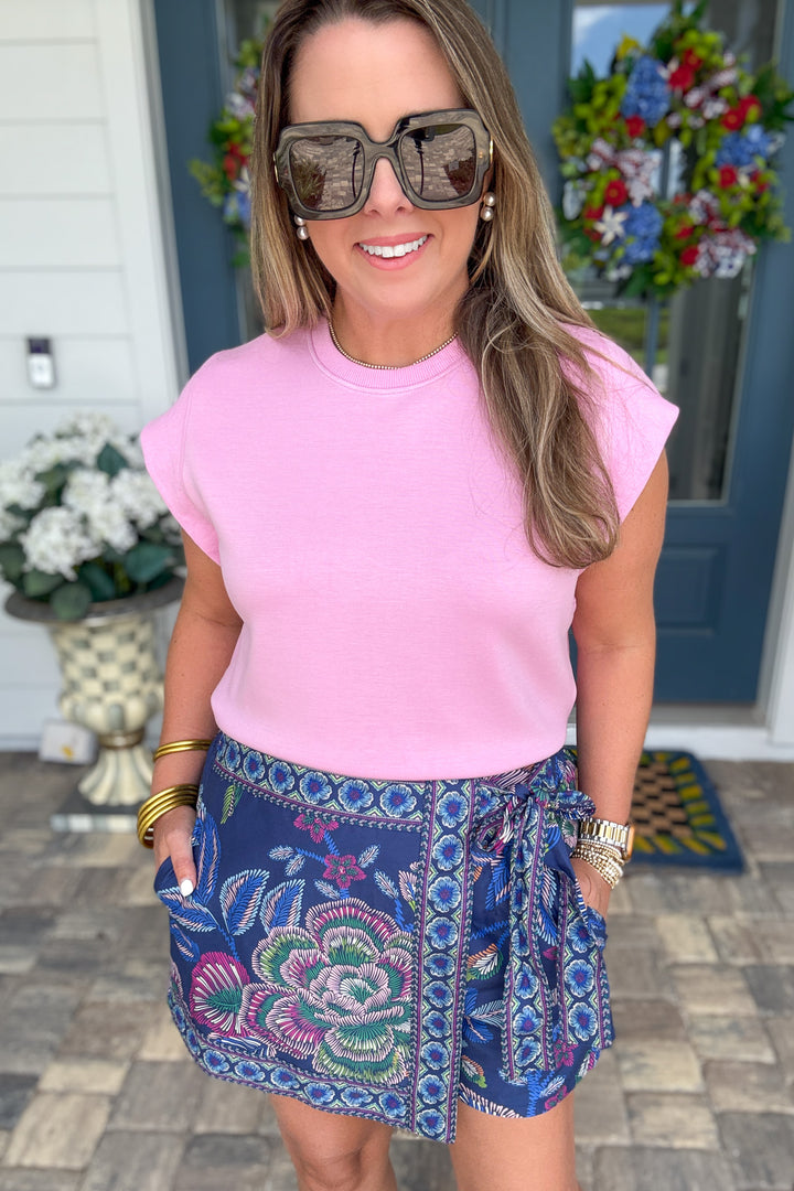 Everyday Luxe Knit Top - Light Pink