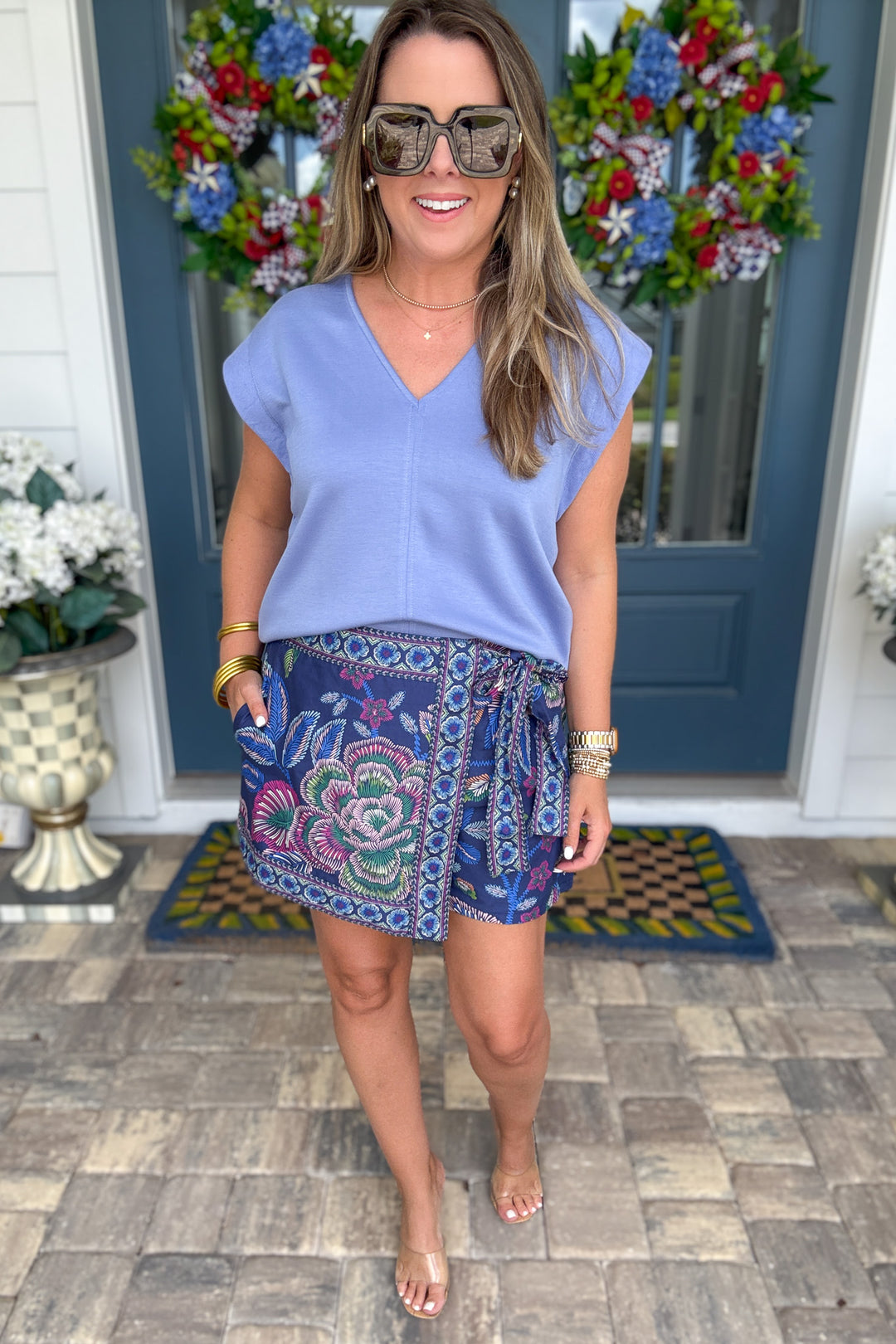 Course Ready Skort - Indigo