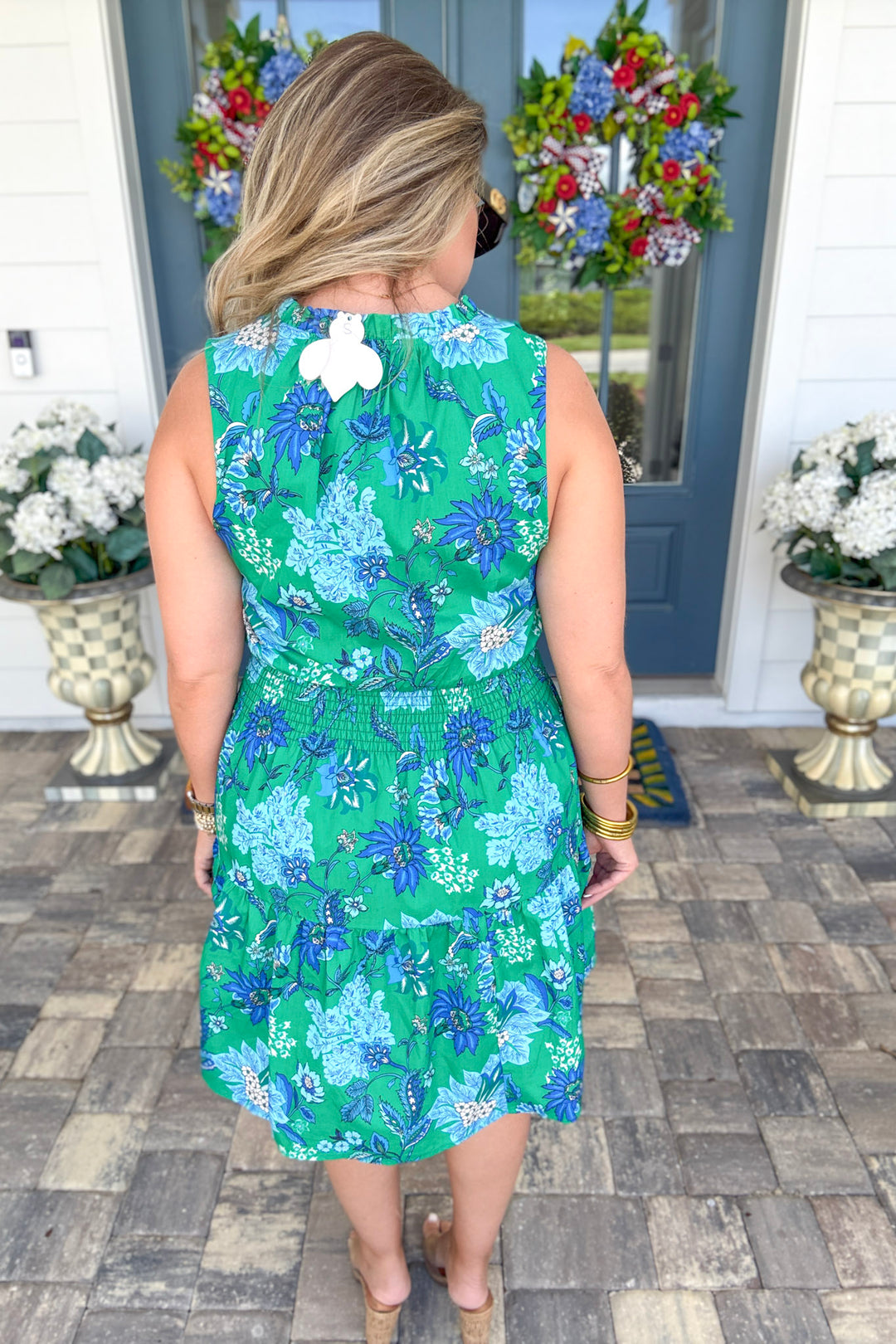 THML: Long To Run Smocked Dress