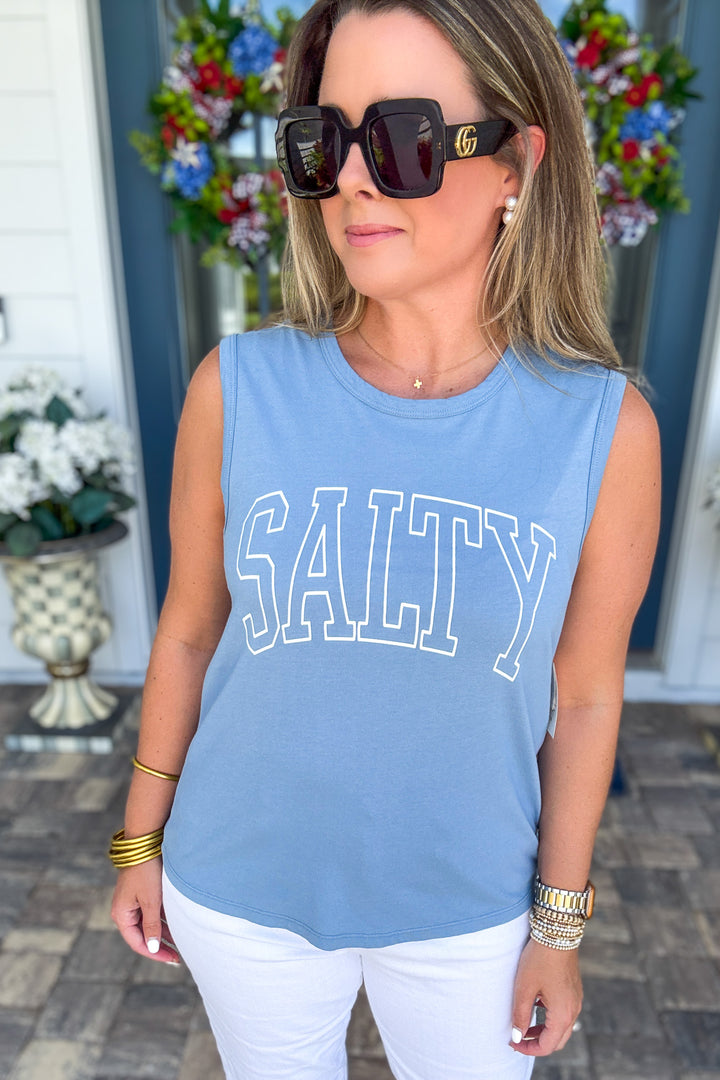 Z Supply: Salty Muscle Tank - Boathouse