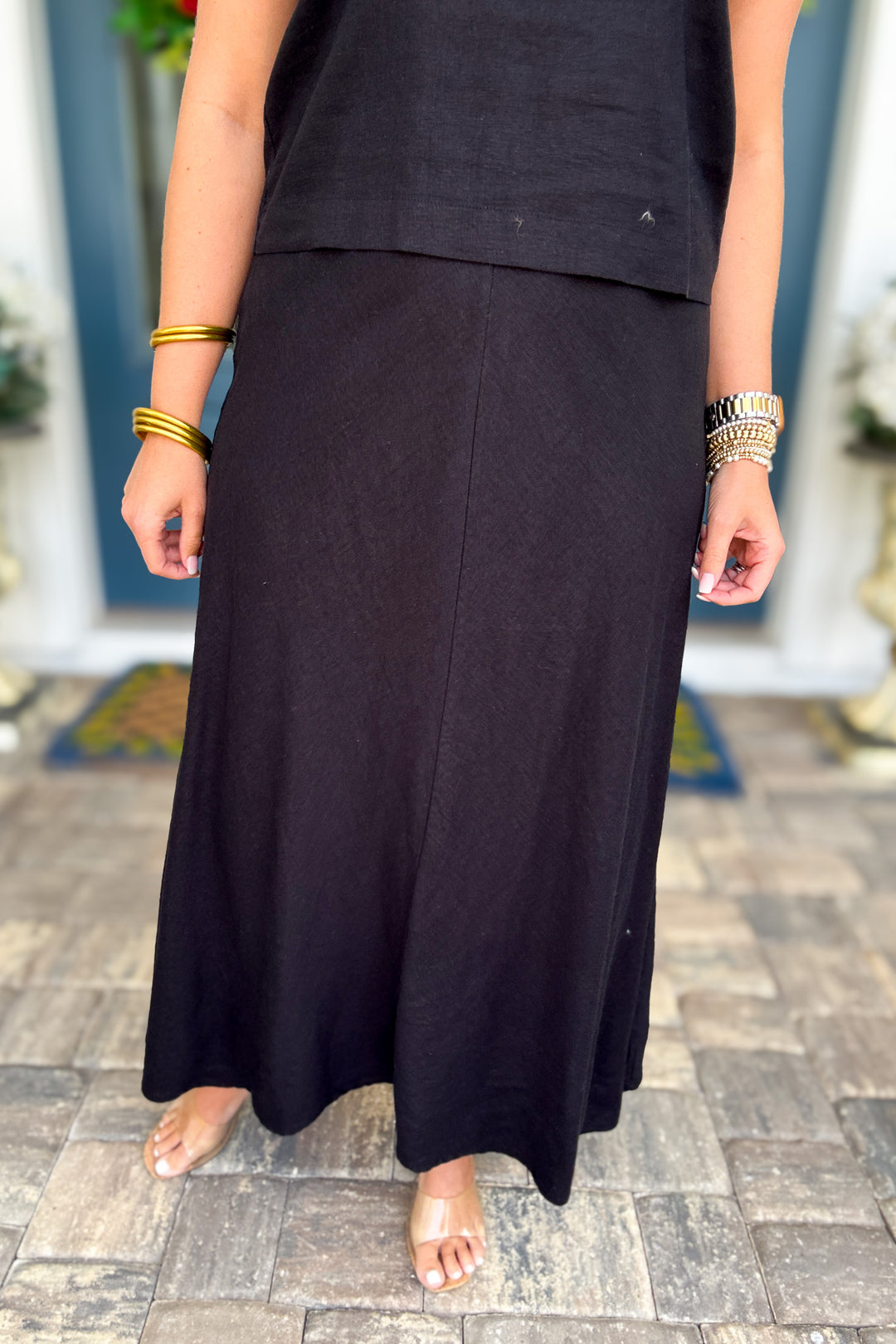 Z Supply: Meryl Midi Skirt - Black