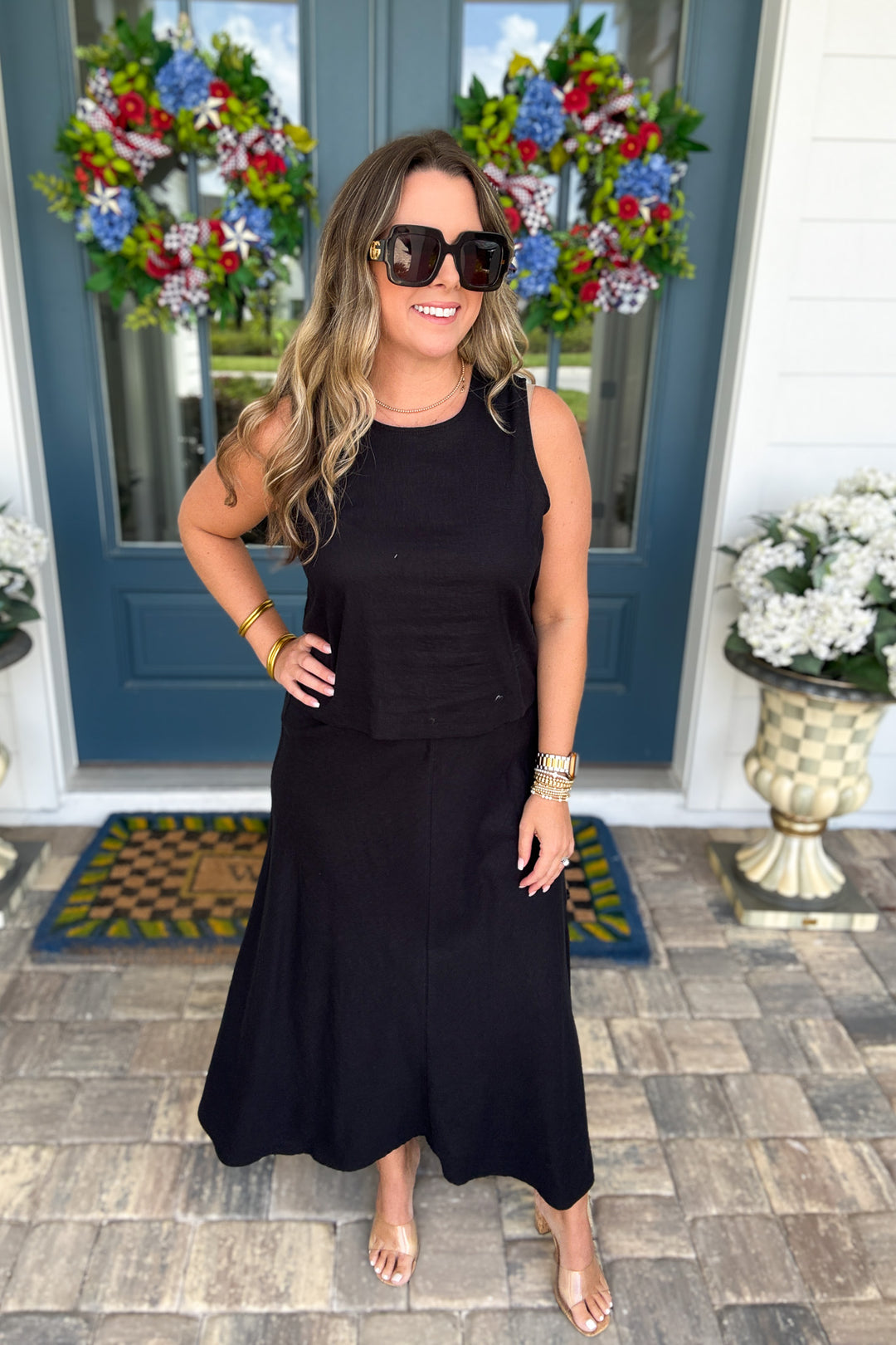 Z Supply: Meryl Midi Skirt - Black