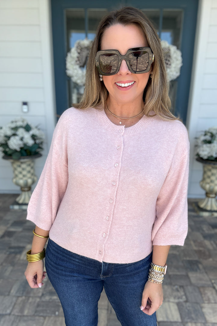 Z Supply: Valor Cardigan - Soft Blush