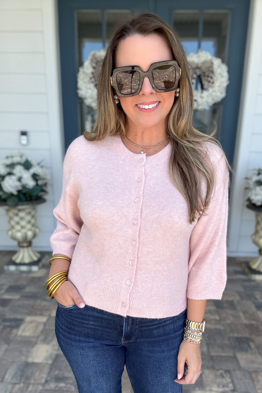 Z Supply: Valor Cardigan - Soft Blush