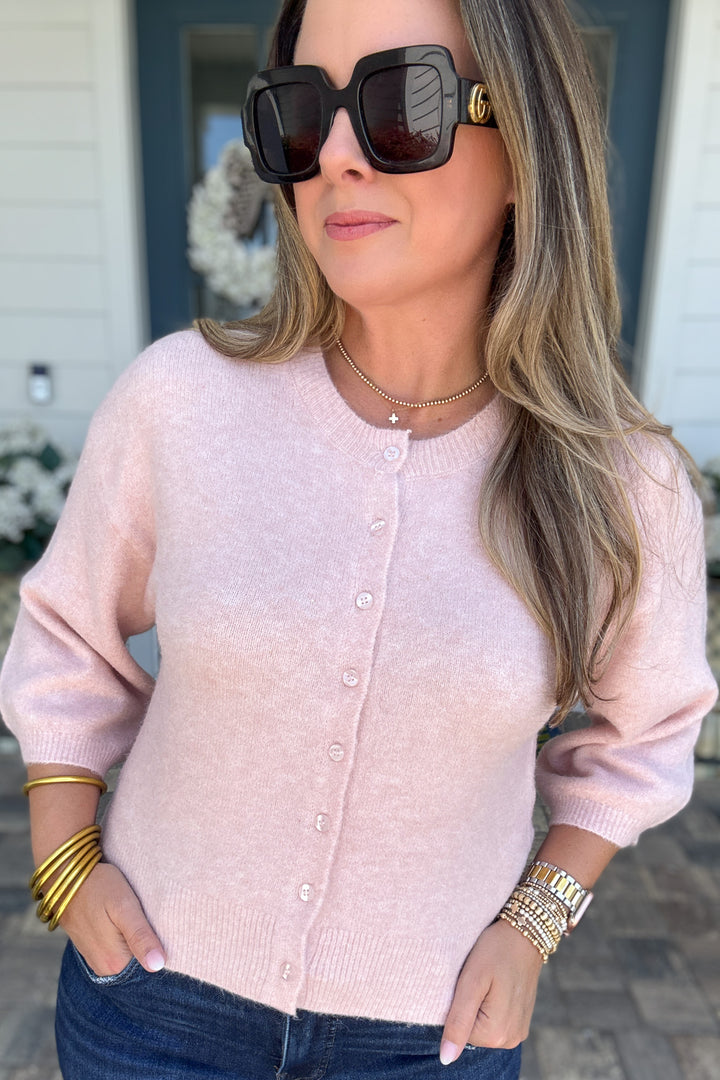 Z Supply: Valor Cardigan - Soft Blush
