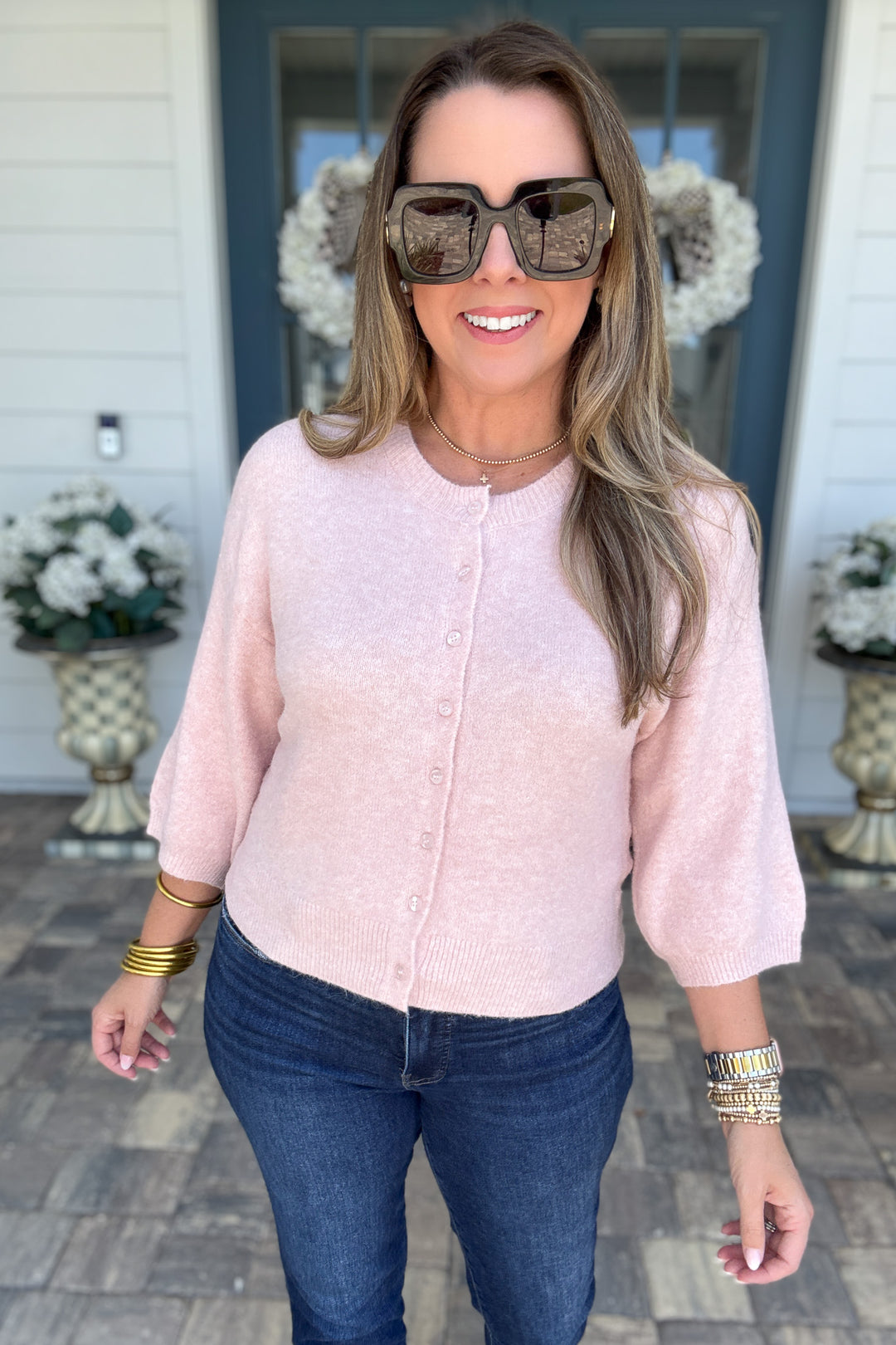 Z Supply: Valor Cardigan - Soft Blush
