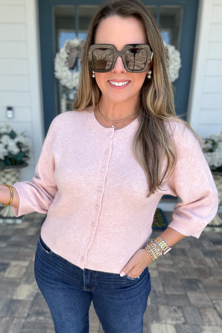 Z Supply: Valor Cardigan - Soft Blush