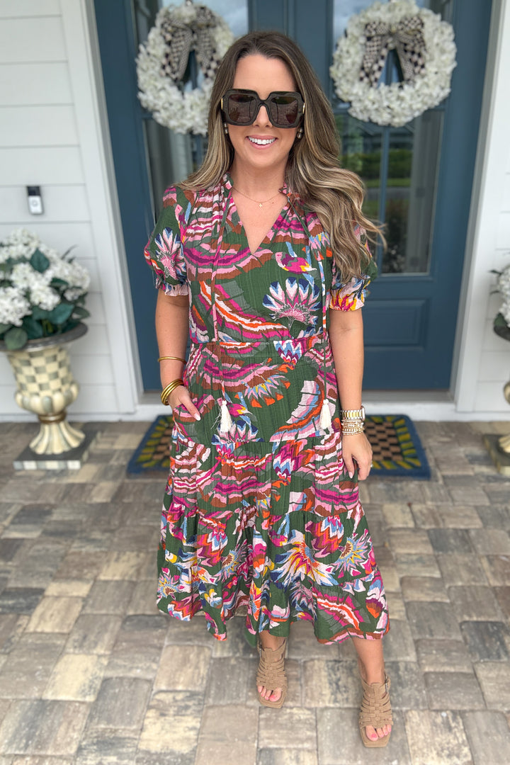 THML: Fall In Love Midi Dress