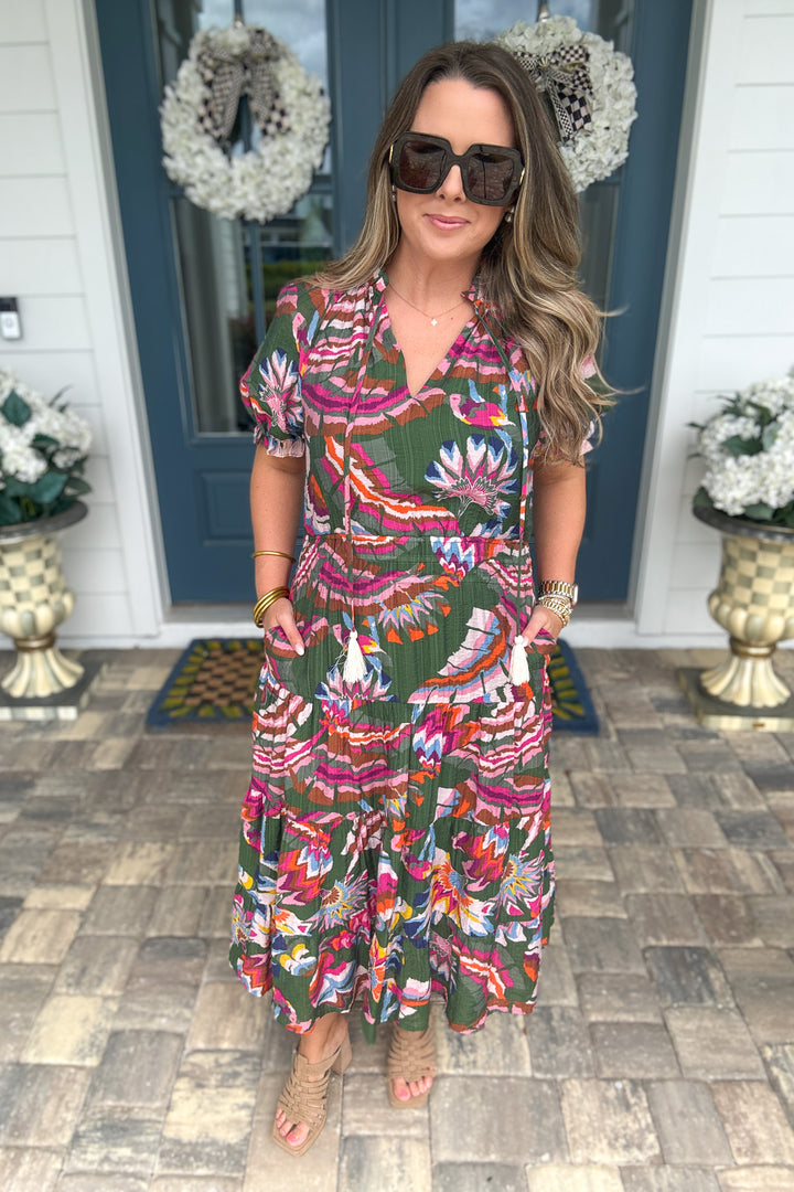 THML: Fall In Love Midi Dress
