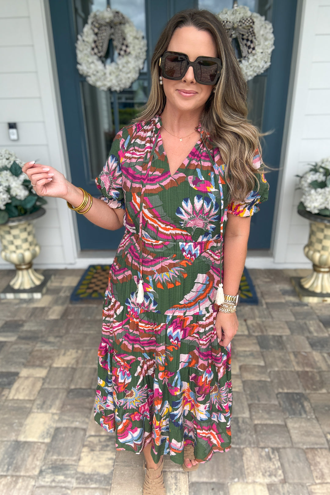 THML: Fall In Love Midi Dress