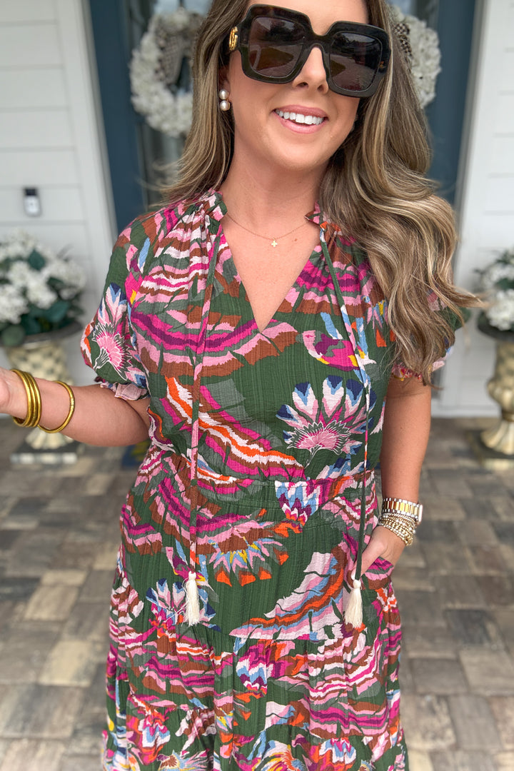 THML: Fall In Love Midi Dress