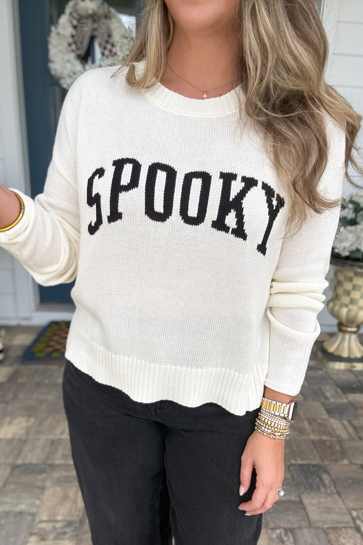 Z Supply: Spooky Sweater - Sandstone