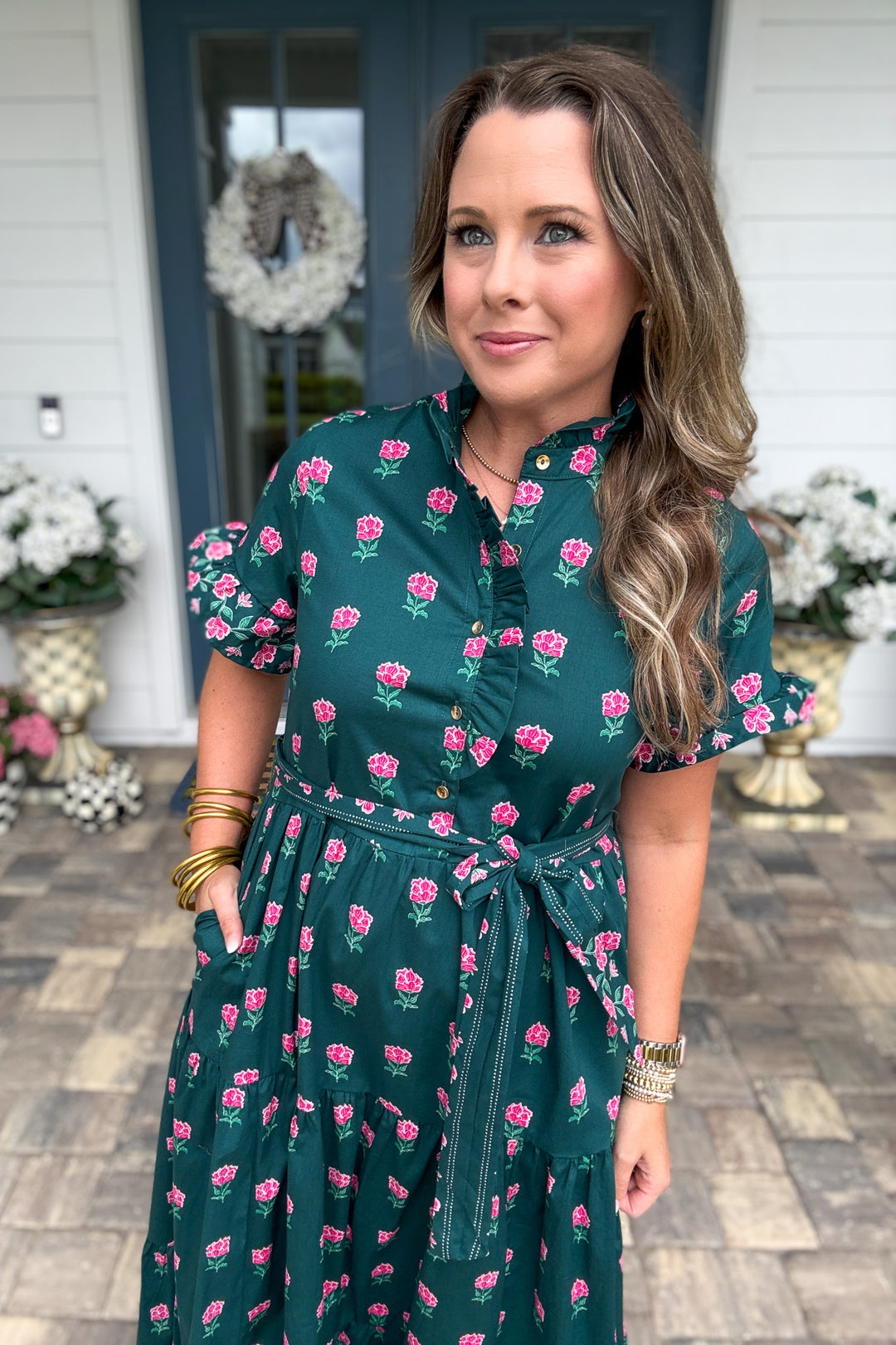 Mary Square: Kate Solstice Step Berry Dress