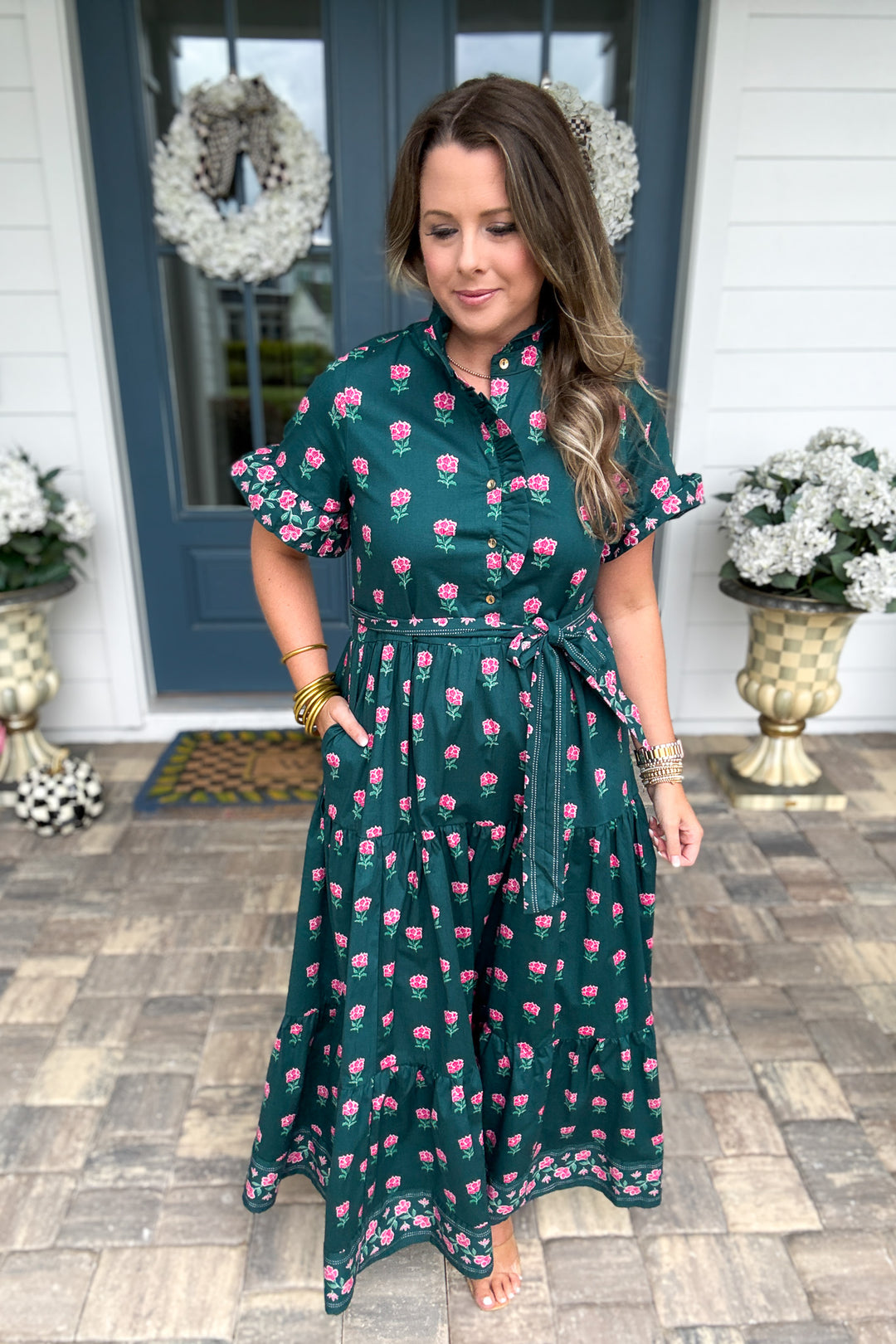 Mary Square: Kate Solstice Step Berry Dress