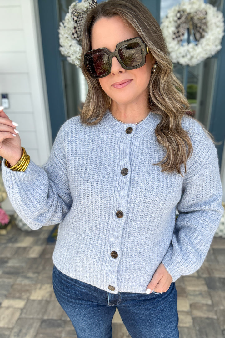 Z Supply:  Rosemont Mohair Cardigan - Silverlake