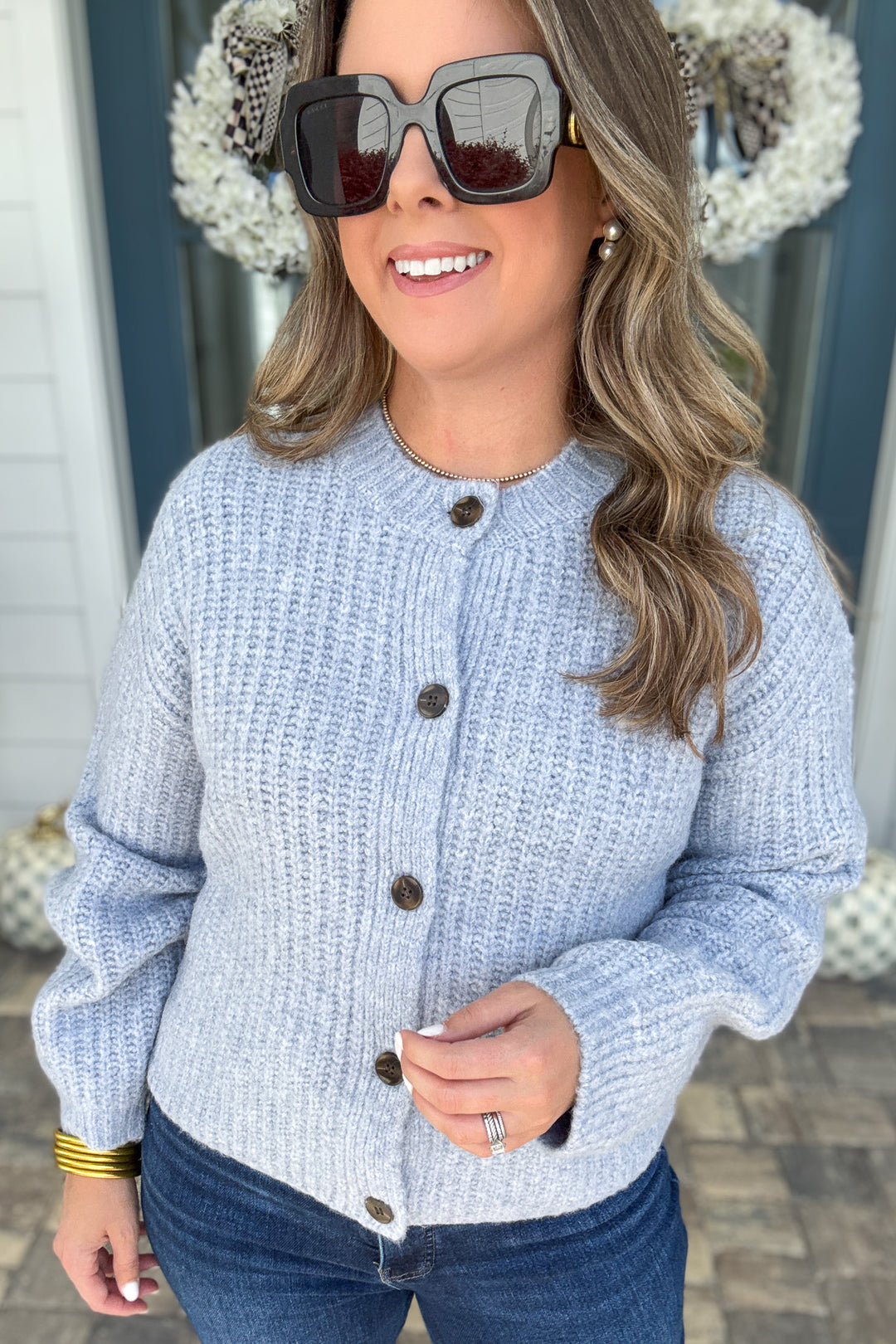Z Supply:  Rosemont Mohair Cardigan - Silverlake