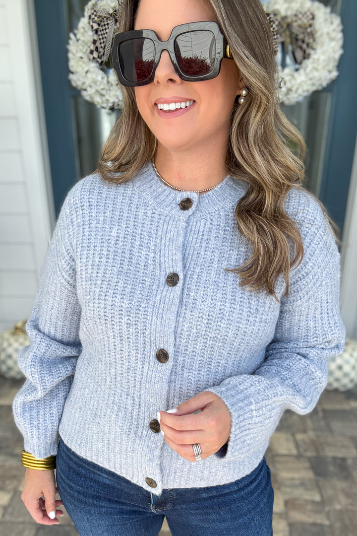 Z Supply:  Rosemont Mohair Cardigan - Silverlake