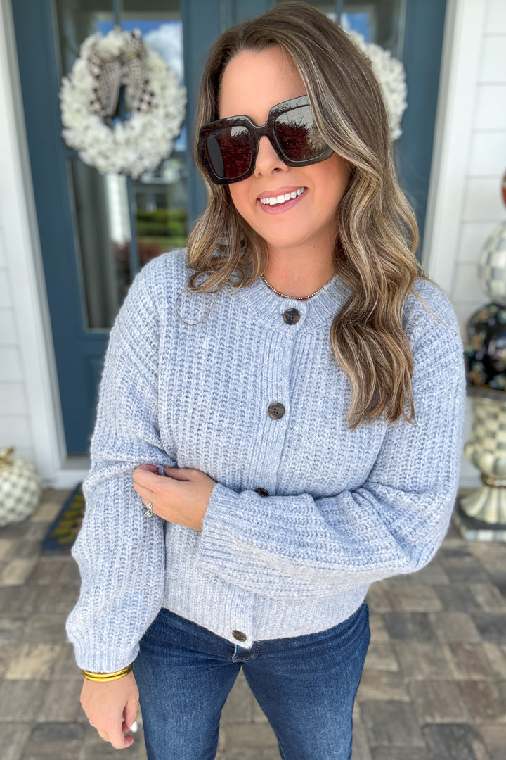 Z Supply:  Rosemont Mohair Cardigan - Silverlake