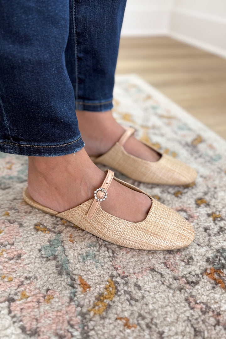 The Romera Raffia Mule