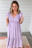 Lavender maxi dress - Entro