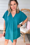 Out To Sea Dress - Teal