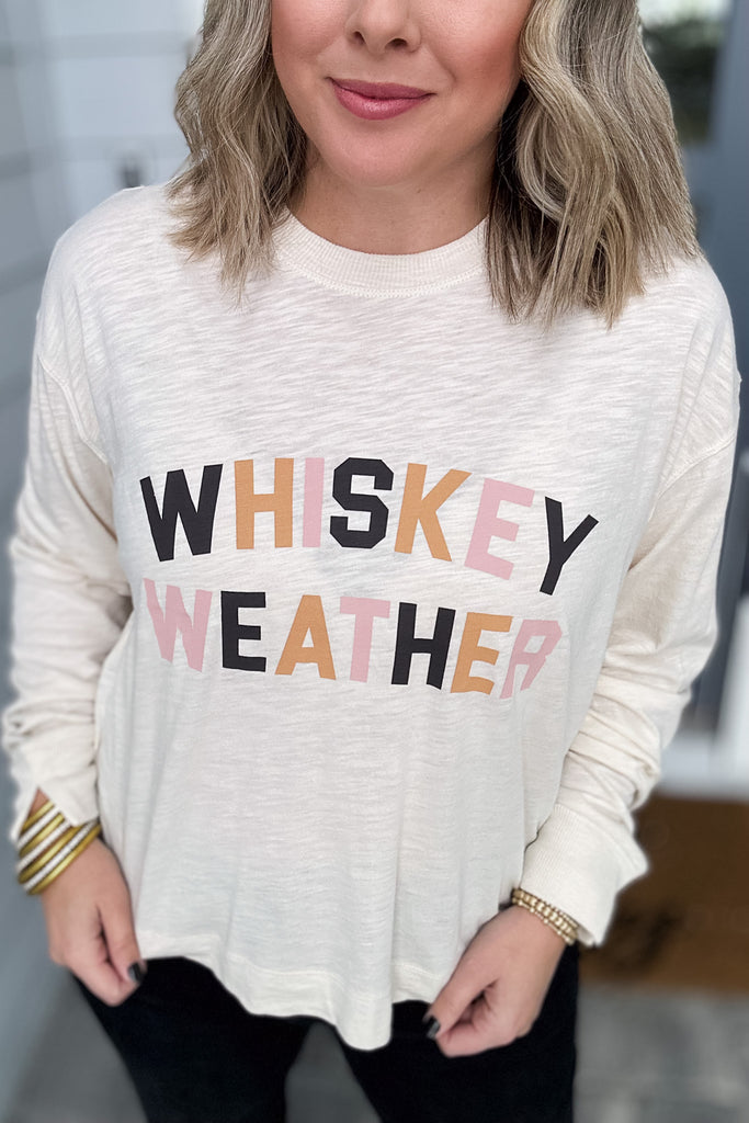 Z Supply: CHILL WHISKEY LONG SLEEVE TEE