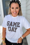 Royal Standard Leopard Game Day Crew Neck Tee