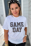 Royal Standard Leopard Game Day Crew Neck Tee