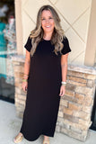 Spanx: AirEssentials Maxi Dress - Very Black