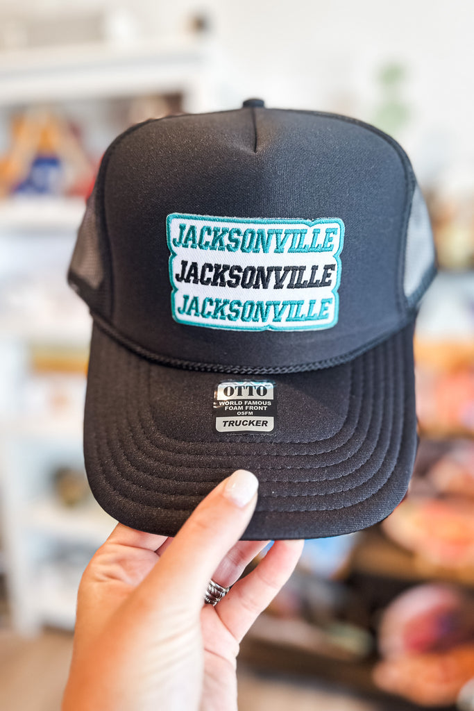 Jacksonville Teal, Black, Teal Hat