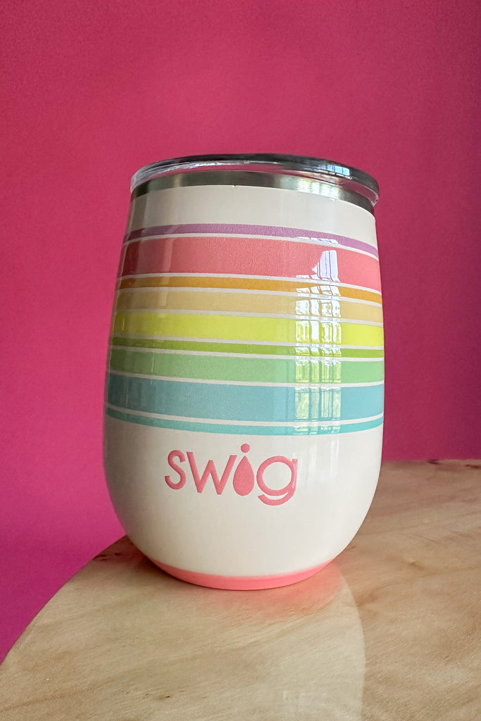 Swig: Good Vibrations Stemless Wine Cup (14oz)