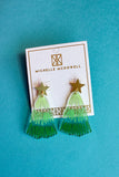 Merry + Bright Earrings - Green