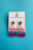 Merry + Bright Earrings - Pink