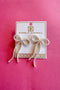 Pearl Bow Earrings