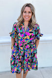 Mixed Emotions Dress - Multi