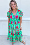 All Together Kelly Green Midi Dress