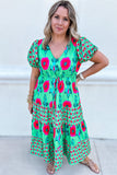 All Together Kelly Green Midi Dress