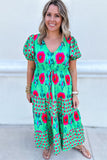 All Together Kelly Green Midi Dress