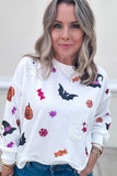 This Is Halloween Sequin Sweatshirt