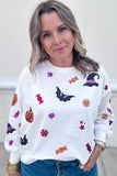 This Is Halloween Sequin Sweatshirt