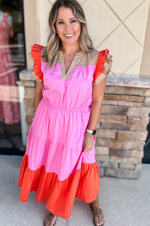 Pretty Is As Pretty Does Dress - Pink