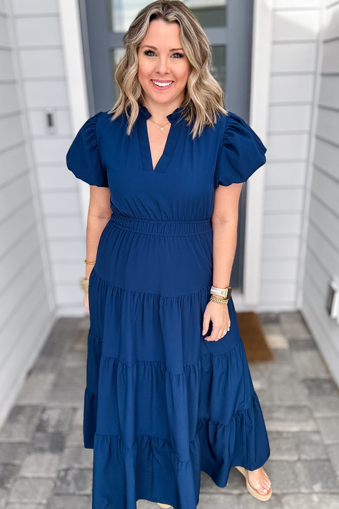 Tomorrow Is Calling Dress - Navy