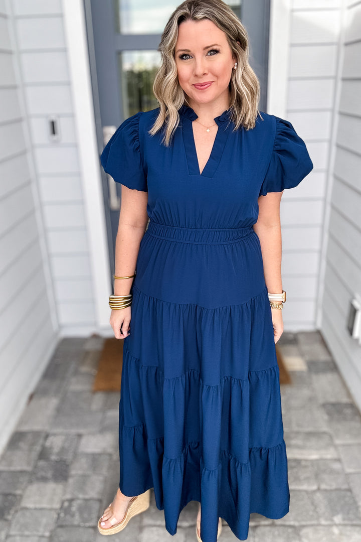 Tomorrow Is Calling Dress - Navy
