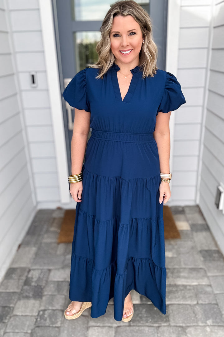 Tomorrow Is Calling Dress - Navy