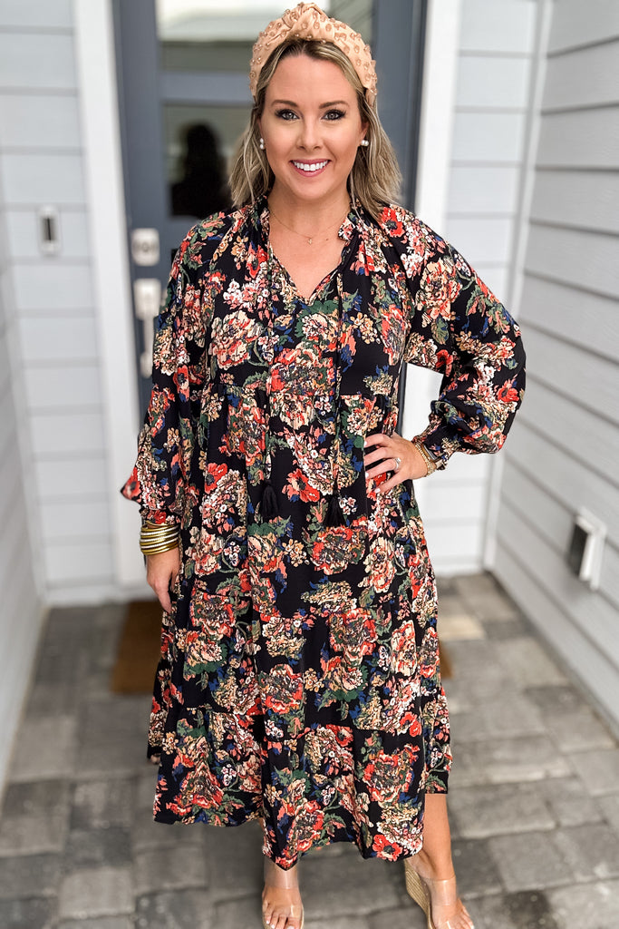 Cosmic Connection Maxi Dress