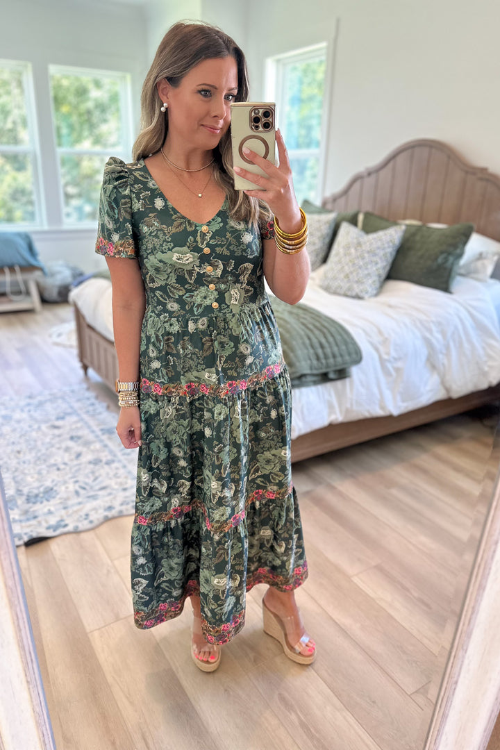 Smith & Quinn: The Agatha Dress - Rosemary Meadow Multi