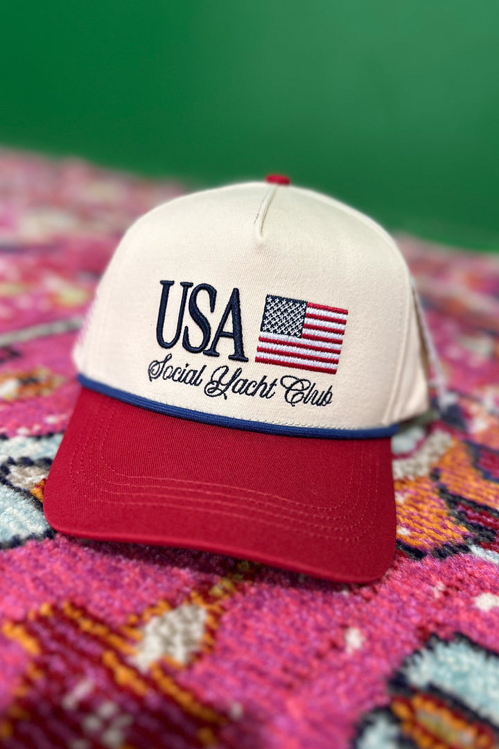 Simply Southern: USA Social Yacht Club Hat