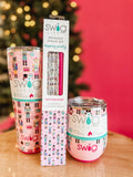 Swig: Nutcracker + Hot Pink Reusable Straw Set
